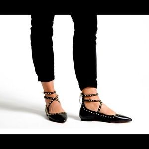 JLo Ayaba Flats - Leather New with Box